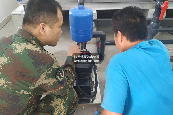 火箭军部队营区生活净化水设备